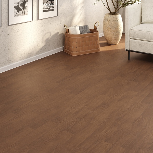 Piso Vinílico Em Manta Pvc 0,7mm Antiderrapante 8m² Imita Mad