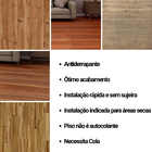 Piso Vinílico Em Manta Pvc 1,2mm Antiderrapante 1m² Imita Mad