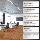 Piso Vinilico Espaçofloor Autoportante Loose Lay Mild Castanh