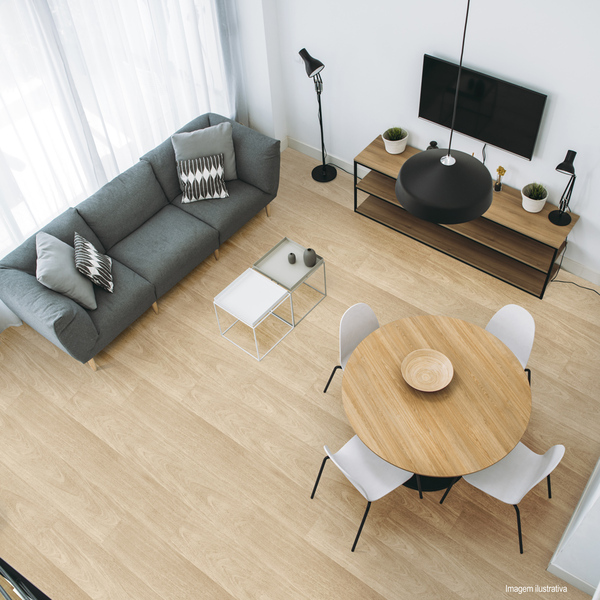 Piso Vinílico Espaçofloor Click Connect Click Figueira Caixa