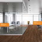 Piso Vinílico Espaçofloor Cola Office Square Dark Gray Caixa