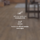 Piso Vinílico Rígido Click Forte Old Art Madeira Dourado m² Artens