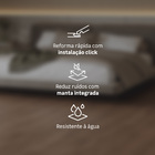 Piso Vinílico Rígido Click Nuova Viterno Madeira Marrom m² Biancogres