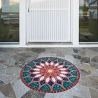 Piso Vitral Arabe Ceramicas E Porcelanas - 60 Cm