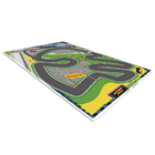 Pista Autodromo F1 Carrinhos De Corrida Hotcars 140x100cm