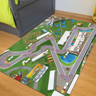 Pista Para Carrinhos Hot Wheels Corrida Fórmula D 1,4x1,0m