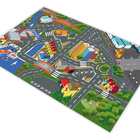 Pista Para Carrinhos HOTCARS Cidade Cais Lago Prédio 1,8x1,2m