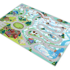 Pista Para Carrinhos HOTCARS Cidade Inverno Neve 1,8x1,2m