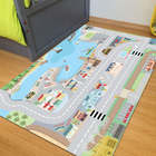 Pista Para Carrinhos HOTCARS Cidade Pesca Barco 1,4x1,0m