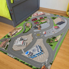 Pista Para Carrinhos HOTCARS Grande Cidade Comércio 1,4x1,0m