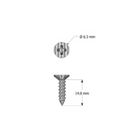 Pistão A Gás 80n Inverso Cromado 270mm - Hd Ferragens