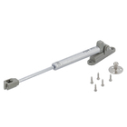 Pistão a Gás Força Normal com Amortecedor Prata 80N 8kg