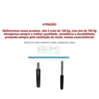 Pistão À Gás Preto Para 150kg Classe 3