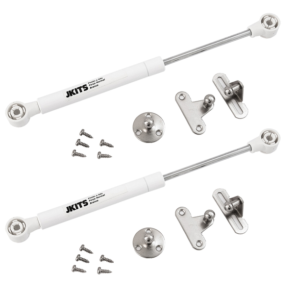 Pistão Articulador A Gás Click Branco 100n Abertura P/ Cima 2