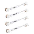 Pistão Para Móveis Branco A Gás Força Normal 80n 4 Un