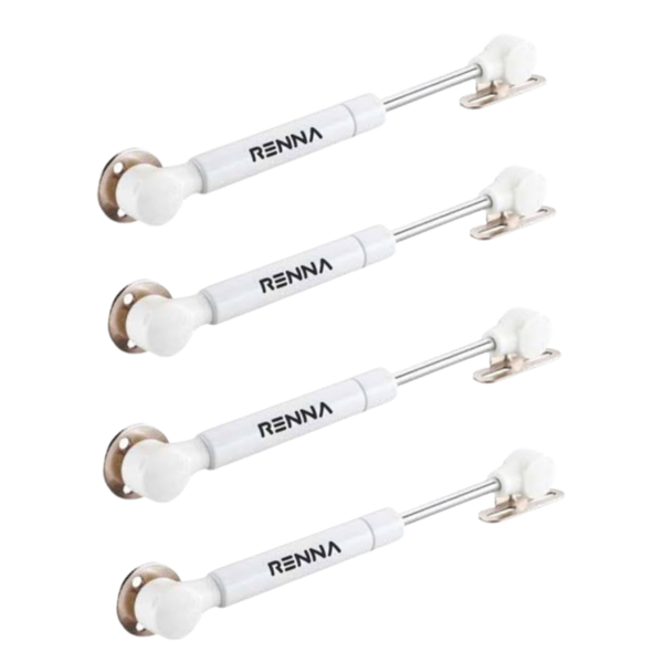 Pistão Para Móveis Branco A Gás Força Normal 80n 4 Un