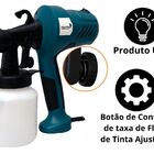 Pistola/aplicador De Pintura Pulverizadora 450w  110v