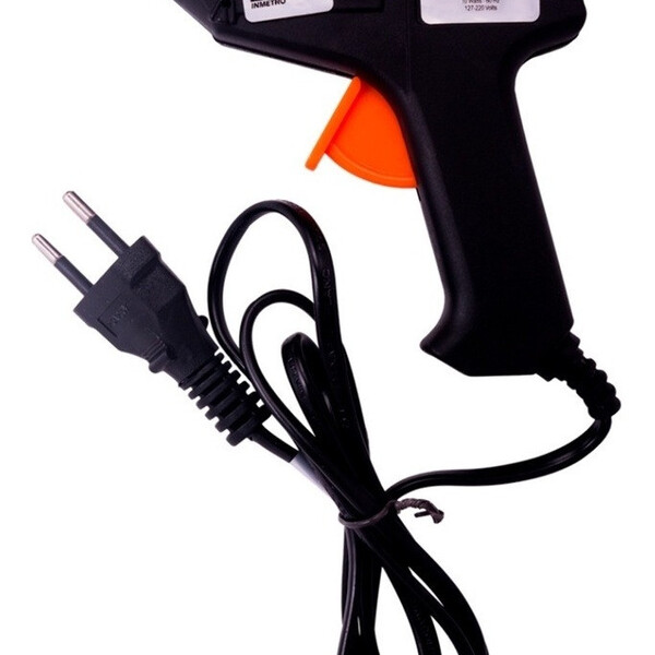Pistola Cola Quente Pequena 20w Bivolt Para Manualidades