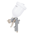 Pistola De Pintura Tanque Alto 600ml e Bicos 1,2/1,5/1,8mm Encaixe Rosca 1/4" STELS