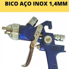 Pistola De Pintura Chiaperini Ch Hg-50 Blue Bico 1.4 Mm Canec