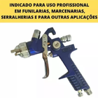 Pistola De Pintura Chiaperini Ch Hg-50 Blue Bico 1.4 Mm Canec