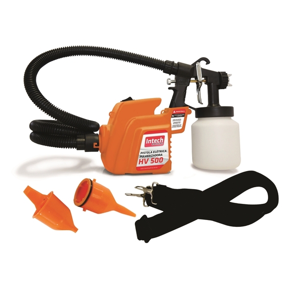 Pistola Elétrica Pulverizadora 450w Hv500 Intech Machine