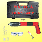 Pistola Finca Fixação Direta + 100 Pino 27mm Arruela 16mm