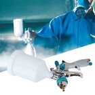 Pistola Pintura Hvlp Baixa Pressão Gravidade Bico 1.4 Alumínio