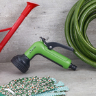 Pistola Plástico  8 Jatos Verde Geolia