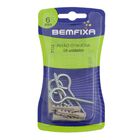 Pitão 3 4x60mm Com Bucha 6mm Zincado - Bemfixa