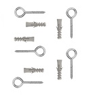 Pitão Zincado Nº 6 C/Bucha Pacote Com 100 Un.