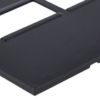 Placa 1+1 POSTO 4X4 Preto Pial Plus+        