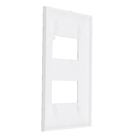 Placa 2 POST SEP 4X2 Branco Pial Plus+         