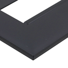 Placa 2 POST SEP 4X2 Preto Pial Plus+        