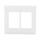 Placa 3+3 Postos 4X4 Branco Pial Plus+         