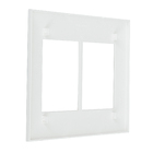 Placa 3+3 Postos 4X4 Branco Pial Plus+         