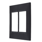 Placa 3+3 Postos 4X4 Preto Pial Plus+       