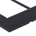 Placa 3+3 Postos 4X4 Preto Pial Plus+       