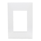 Placa 3 Postos 4X2 Branco Pial Plus+           