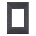 Placa 3 Postos 4X2 Preto Onix Pial Plus+     