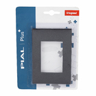 Placa 3 Postos 4X2 Preto Onix Pial Plus+     