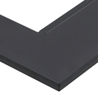 Placa 3 Postos 4X2 Preto Pial Plus+          