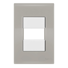 Placa 1 Módulo 4x2 - Tramontina Liz Fendi / Branca - Tlfb036