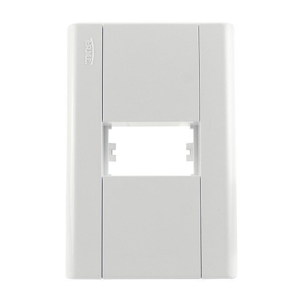 Placa 1 Módulo + Suporte 4x2 - Fame Modulare - 0031