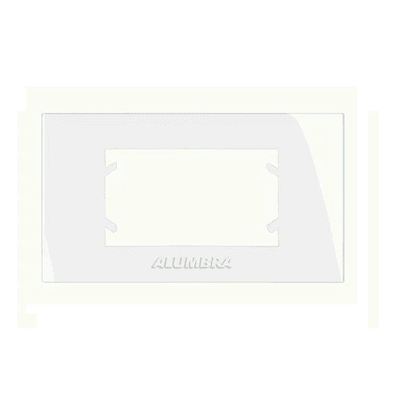 Placa 1 Módulo Para Móvel Pró Branca Alumbra