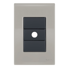 Placa 1 Saída De Fio 4x2 - Tramontina Liz Fendi / Grafite - T