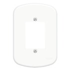 Placa 1 Tomada Ou 3 Interruptores 4x2 - Fame Blanc - 0837