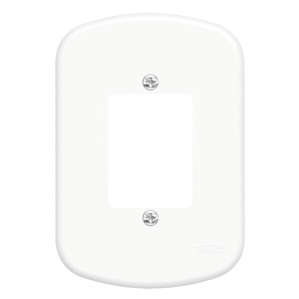 Placa 1 Tomada Ou 3 Interruptores 4x2 - Fame Blanc - 0837