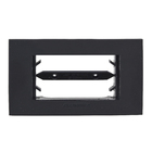 Placa 1Módulo(s) com Suporte para Móveis Inova Pro Class Black Piano Alumbra