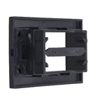 Placa 1Módulo(s) com Suporte para Móveis Inova Pro Class Black Piano Alumbra